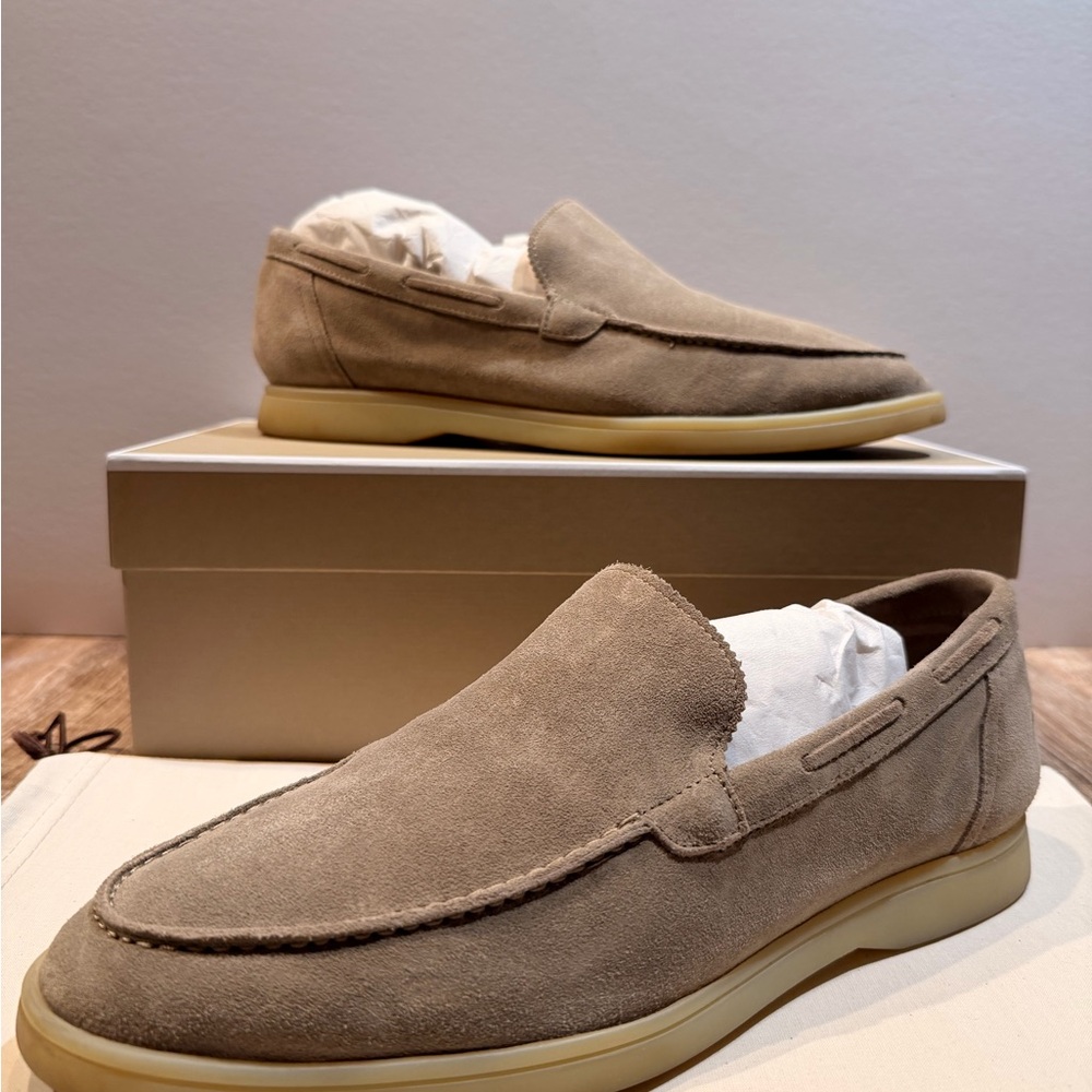 Aurelien Suede Loafers (Yacht Loafers)